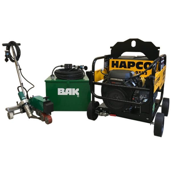 BAK laron deluxe kit with Winco generator hp12000he - Roofing tools supplied by Hapco Inc