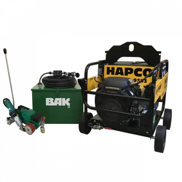 BAK Roofon Deluxe Kit 12KW 6600132DK - roofing equipment kit including generator, metal box, and extra cable